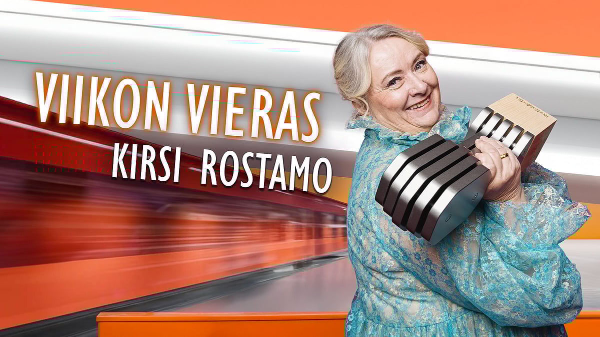Viikon Vieras -podcastissa vieraana Kirsi Rostamo.