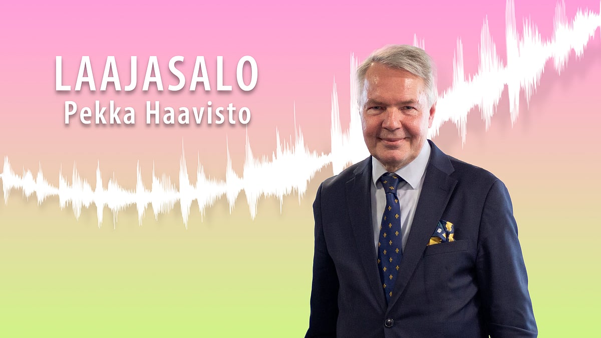 Laajasalo-podcastissa vieraana Pekka Haavisto.