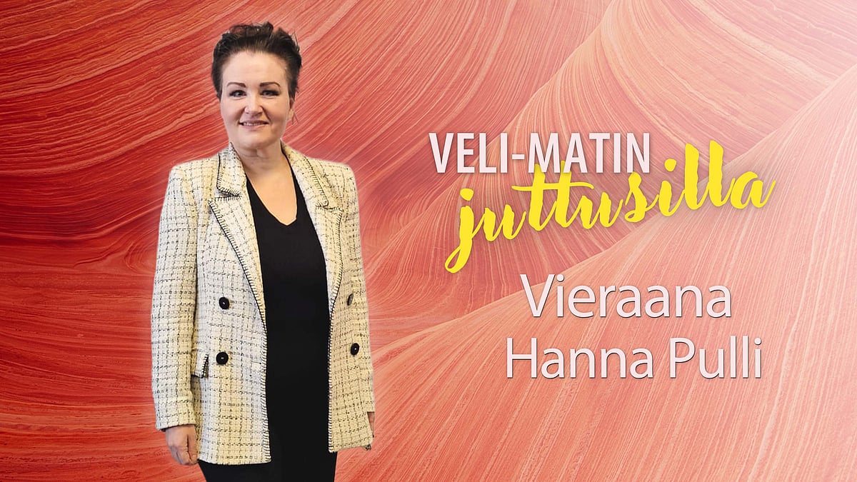 Juttusilla-podcastissa Hanna Pulla.