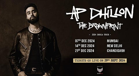 AP Dhillon India Tour