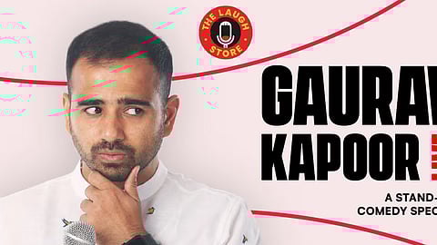 Attend Gaurav Kapoor's live standup comedy show in Gurugram this May