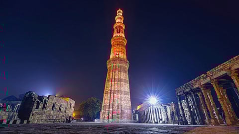 Qutub Minar Hosts a Nightly Sound & Light Show