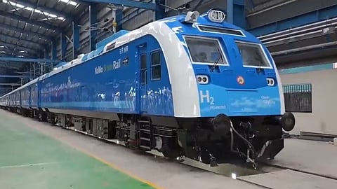 India’s First Hydrogen Train Set to Launch in Haryana