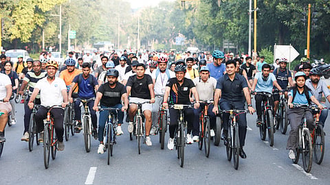 India’s Biggest Cycling Ride in Delhi
