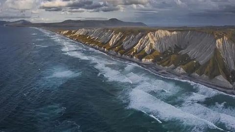 Kamchatka coastline in Russia