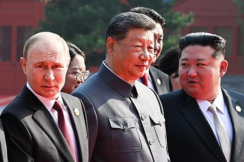 Putin, Xi and Kim