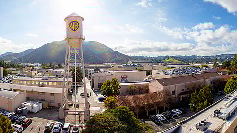 Warner Bros studios in Hollywood