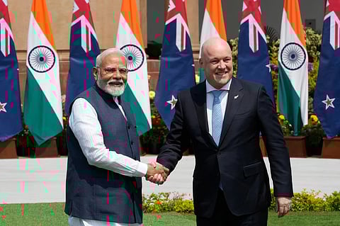 New Zealand's foreign minister flays `low-quality' trade deal with India