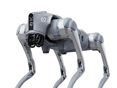 G02 model robot dog made by Chinese firm Unitree.