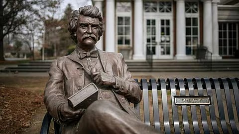 Quote of the day--by Mark Twain: ‘The secret of getting ahead is…’