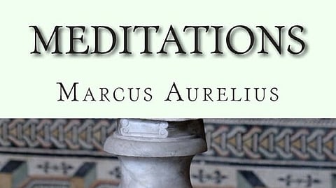 Quote of the day, by Marcus Aurelius: `Our life is what our thoughts make it' 