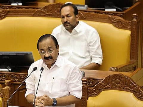 Kerala Chief Minister VD Satheesan presents 2026-27 state budget. 