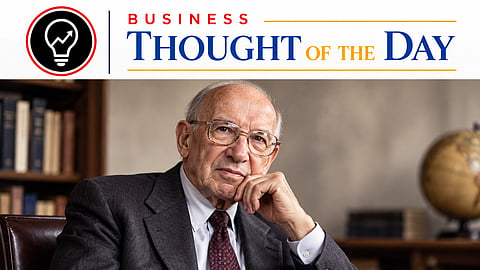 Customers, not profits, define a successful business: Peter Drucker