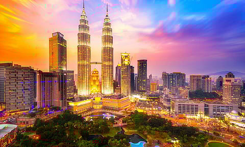 A view of Kuala Lumpur 