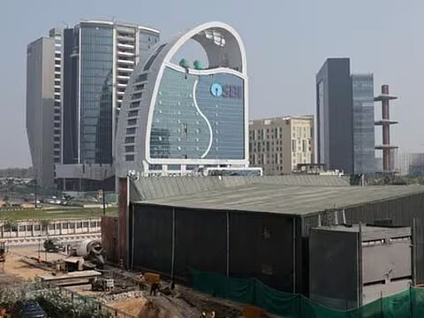 The Gift City  located  on the banks of the Sabarmati river in Gujarat .