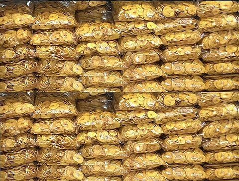 Packaged food, Banana chips