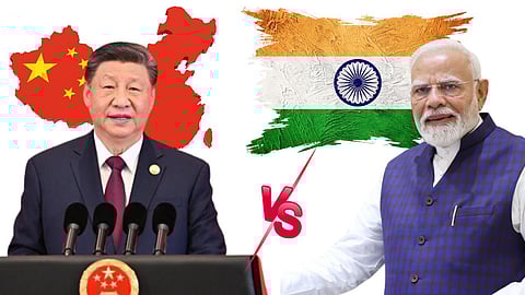Xi Jinping and narendra modi