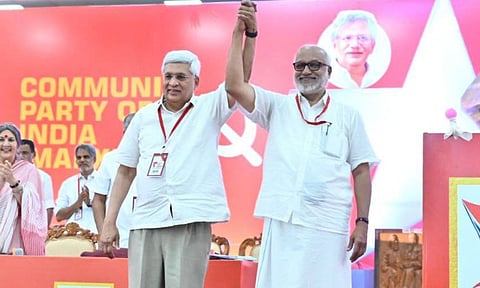 ma baby and prakash karat cpim