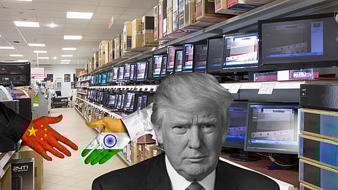 Trump, china, india