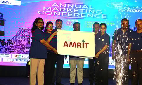 The renovated brand identity and logo of Amruth Pharmacy will be launched by HLL Chairman and Managing Director Dr. Anita Thampi.