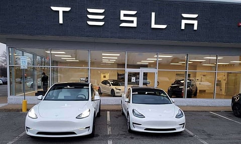 tesla showroom