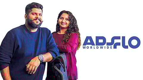 Adsflo worldwide founders Sreedev Chandrabhanu and Sreedevi Jayaram