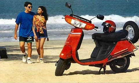 kinetic honda DX scooter