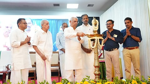 Governor inaugurates Dr. N.P.P. Namboothiri Memorial Block with modern facilities at Koothattukulam Sreedhareeyam Ayurvedic Eye Hospital.