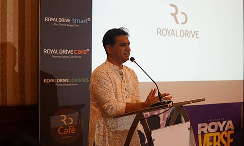 ഹൈബി ഈഡന്‍ എം.പി. റോയാ ഉദ്ഘാടന വേളയില്‍
