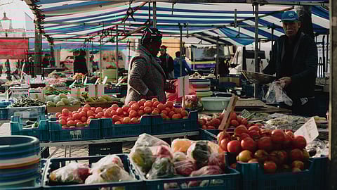 vegetable market, india