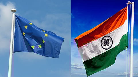 India EU Flag