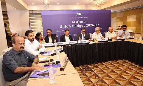 സി.ഐ.ഐ കൊച്ചിയില്‍ സംഘടിപ്പിച്ച ബജറ്റ് വിലയിരുത്തല്‍ സെഷനില്‍ നിന്ന്