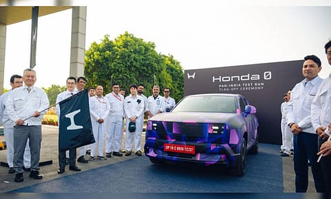 Honda 0 Alpha Road testing