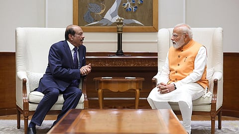 M.A. Yusuff Ali and narendra modi