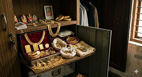 Gold reserve in household