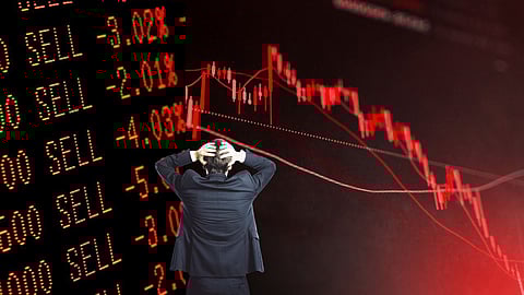 indian share market crash