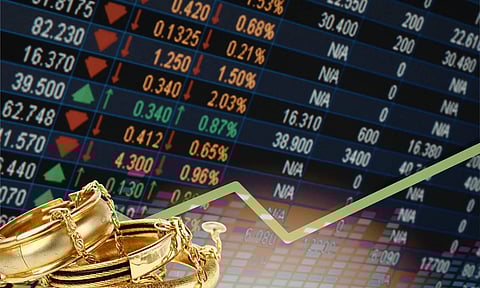 gold jewellery and stock market