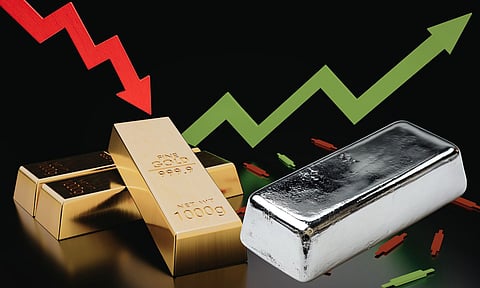 സ്വര്‍ണവും വെള്ളിയും ഇടിഞ്ഞത് 22% വരെ! പശ്ചിമേഷ്യയില്‍ യുദ്ധം കനത്തിട്ടും വില കുതിച്ചു കയറാത്തതിന് കാരണമെന്ത്?