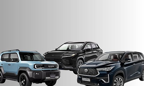 TOYOTO UPCOMONG CARS