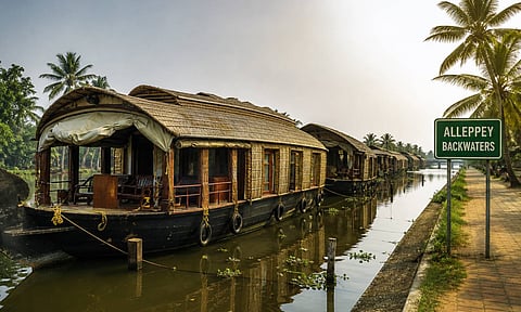 House boats in Alappuzha