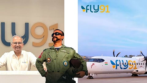 കുന്നംകുളംകാരന്റെ വിമാനക്കമ്പനി ₹9,400 കോടിക്ക് 40 വിമാനങ്ങള്‍ വാങ്ങുന്നു; ഫ്‌ളൈ91 പറത്താന്‍ അഭിനന്ദന്‍ വര്‍ധമാന്‍  