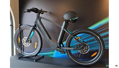 The Mercedes-AMG Petronas bike