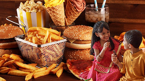 junk foods, children