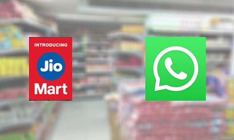 ജിയോമാർട്ടിലെ സാധനങ്ങൾ വാട്ട്സ്ആപ്പ് വഴി വാങ്ങാൻ  നിങ്ങൾക്ക് അവസരമൊരുങ്ങുന്നു