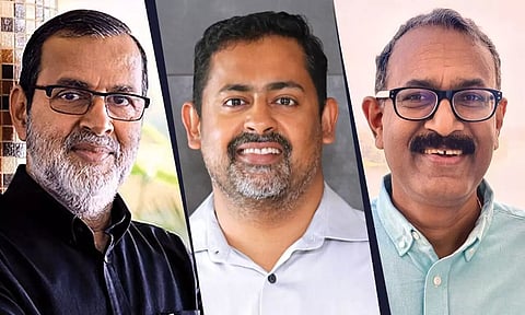 കൊച്ചൗസേപ്പ് ചിറ്റിലപ്പിള്ളി, മിഥുന്‍ കെ ചിറ്റിലപ്പിള്ളി, പി ടി ജോര്‍ജ് എന്നിവര്‍
