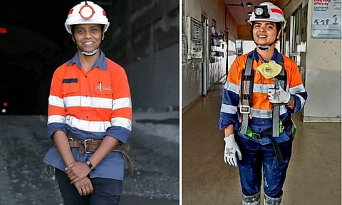 ഭൂഗര്‍ഭ ഖനി മാനേജര്‍മാരായ ഇന്ത്യയിലെ ആദ്യ വനിതകള്‍ ഇവരാണ്