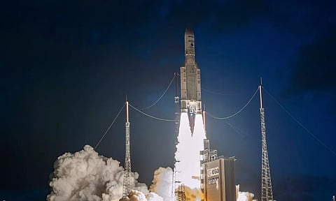 ടാറ്റയ്ക്ക് വേണ്ടിയുള്ള ഉപഗ്രഹം; ജിസാറ്റ്-24, നാഷണല്‍ ന്യു സ്‌പേസ് ഇന്ത്യയുടെ ആദ്യ കരാര്‍ദൗത്യം വിജയം