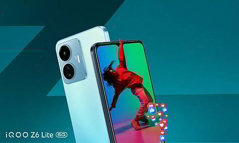 Photo : iQoo z6 / website