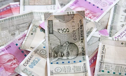 Indian Rupee notes of 500 and 2000