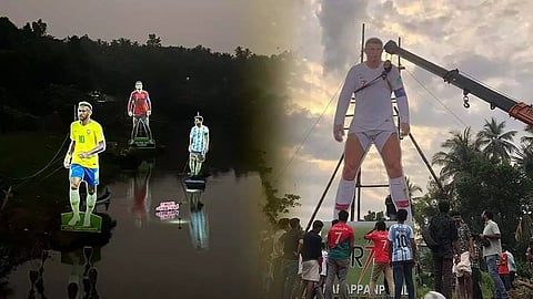 കട്ടൗട്ട് മുതല്‍ കുപ്പിവരെ; ഫുട്‌ബോള്‍ ലഹരിയില്‍ കേരളം പൊടിച്ചത് കോടികള്‍